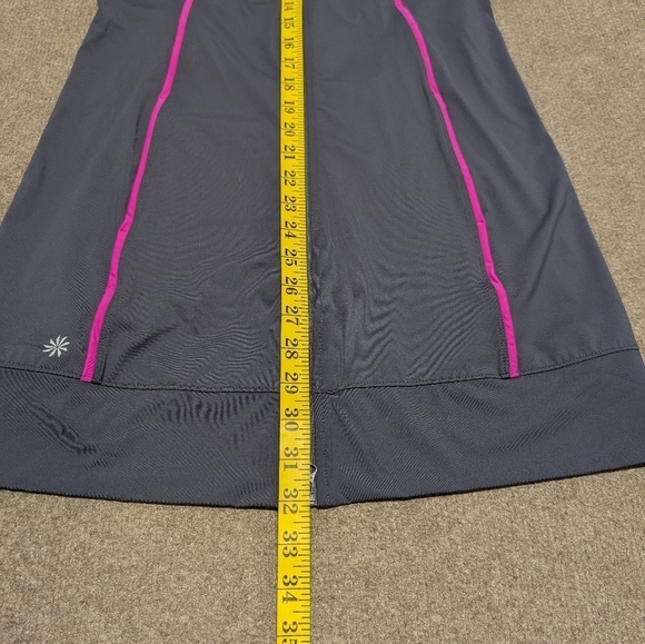 ATHLETA (Small) Spinnacker Long Sun Jacket Gray Pink - Picture 7 of 8